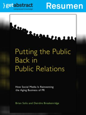 cover image of El retorno del público a las relaciones públicas (resumen)